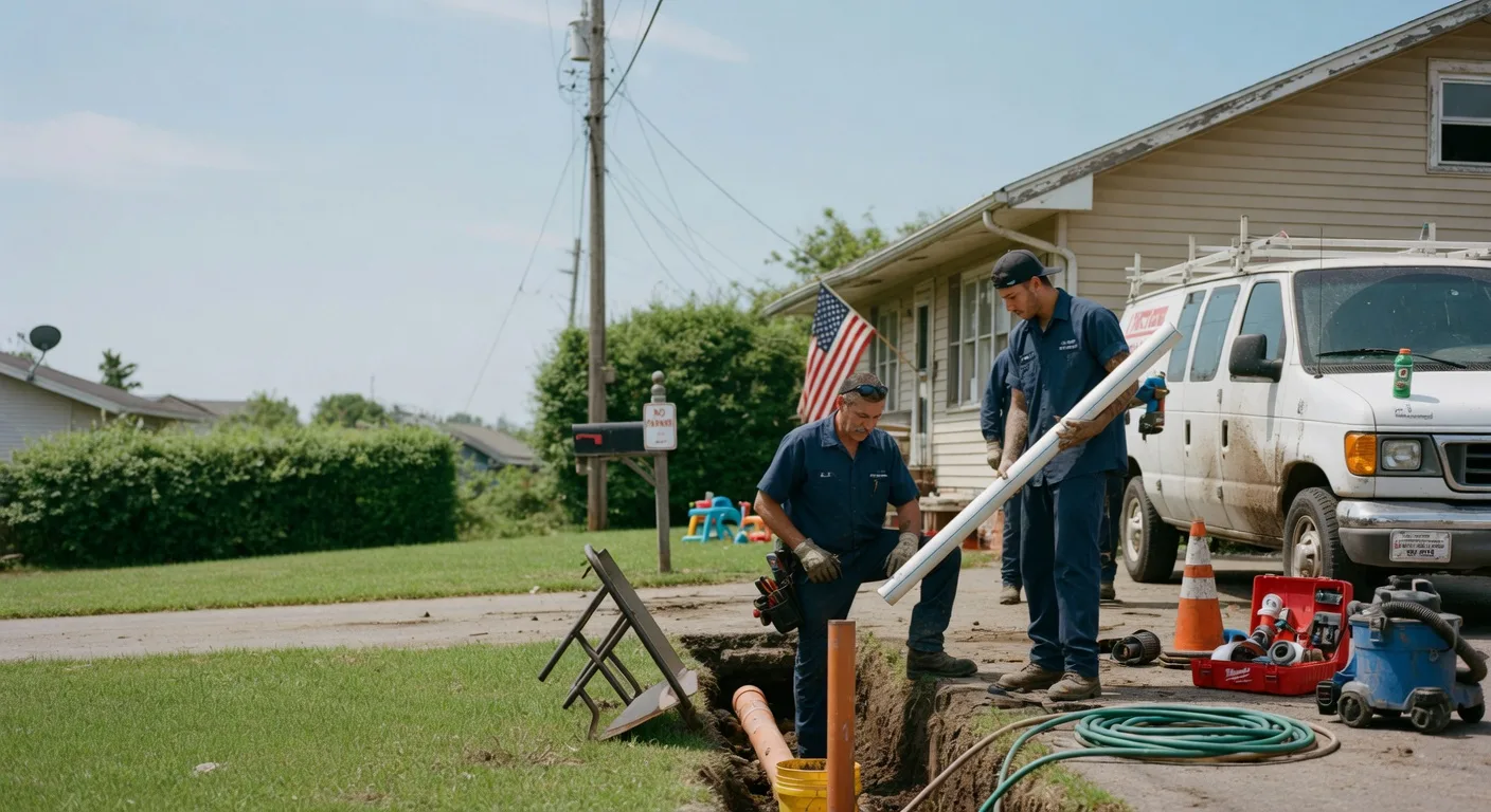 Sewer Line Inspection in North Street, MI